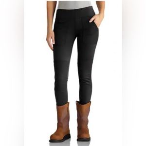 Carhartt black force fitted lightweight leggings, L